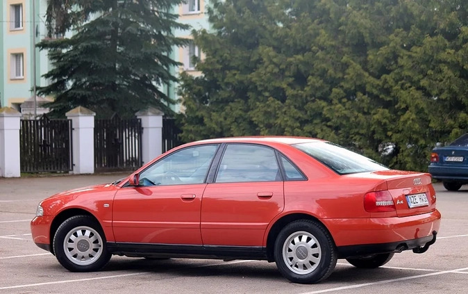 Audi A4 cena 12900 przebieg: 125000, rok produkcji 2000 z Biecz małe 596